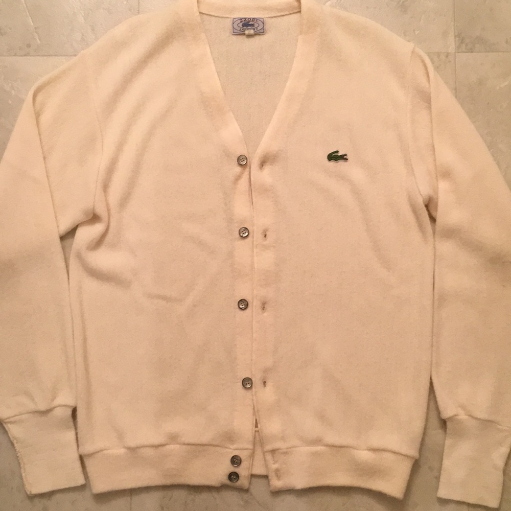 Vintage Izod Lacoste Cardigan